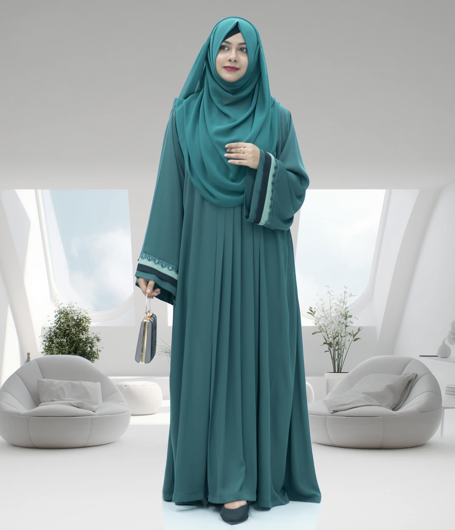 Tunisian Abaya V2