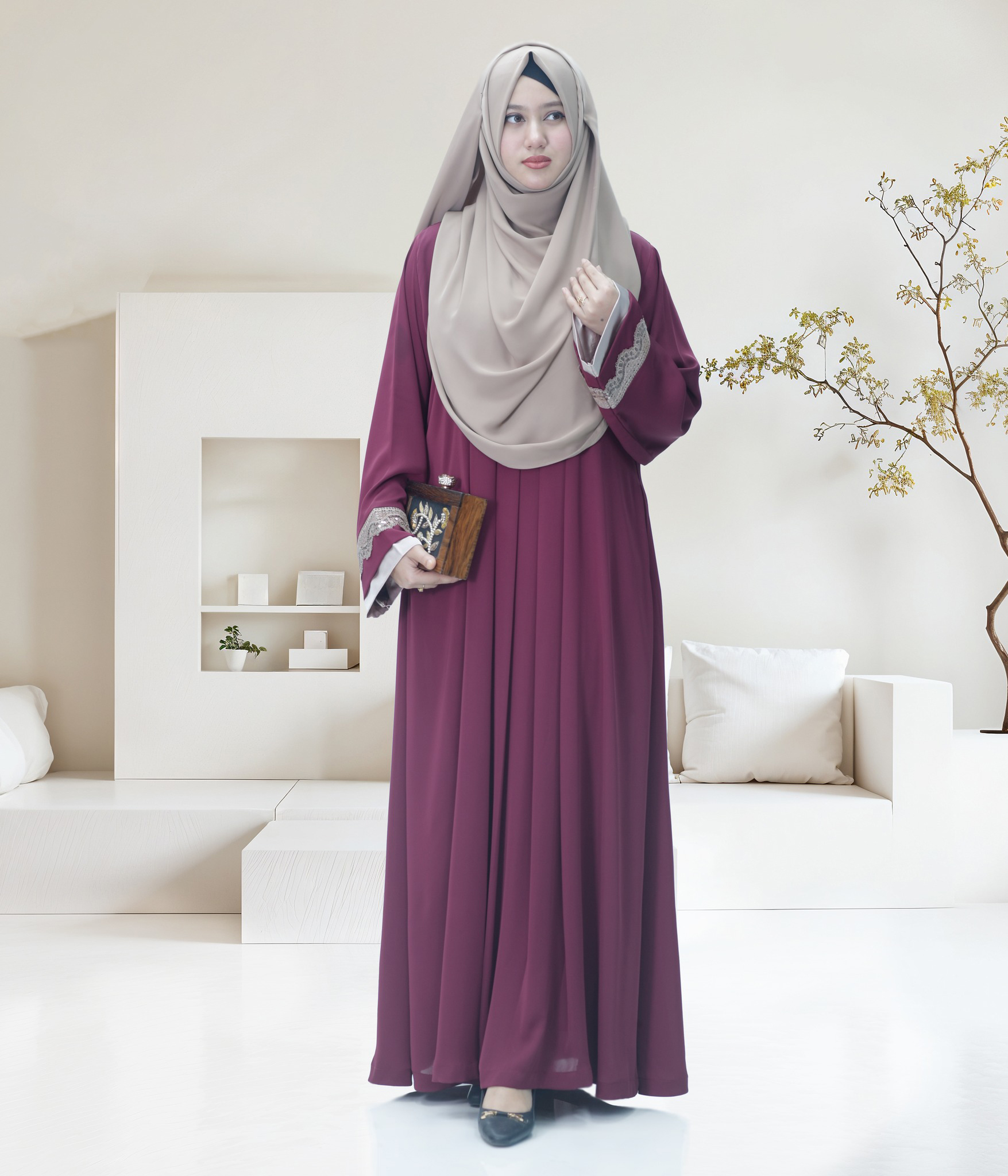 Tunisian Ehtaaz Abaya